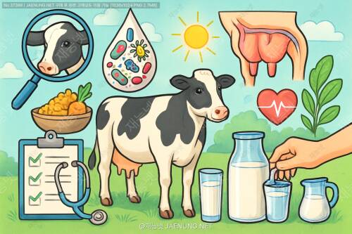 🐄 젖소 유질 개선의 모든 것: 건강한 우유 생산을 위한 실전 가이드 🥛