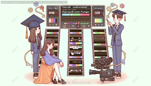 타임코드 동기화: 다중 카메라 영상 정렬의 마법 🎬✨