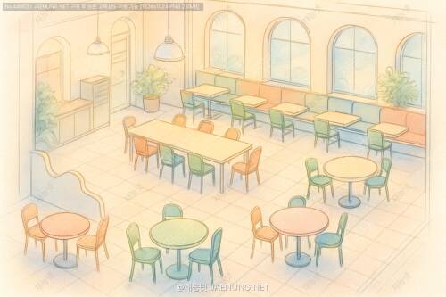 ☕ 카페 좌석 배치의 비밀