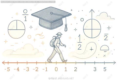 정수와 유리수: 수직선 위의 여행 🚀