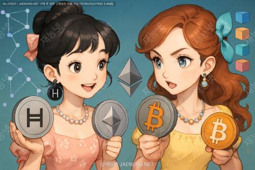 헤데라 해시그래프(HBAR)와 이더리움, 비트코인 대결: DAG vs 블록체인, 누가 더 빠르고 효율적일까?