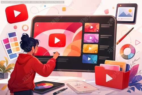 🎬 유튜브 재생목록 커버 디자인 전략 대공개! 😎