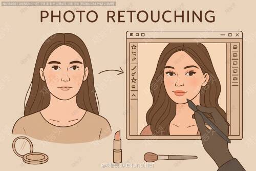 사진 리터칭의 마법: 자연스러운 메이크업 효과로 사진을 화사하게 변신시키는 방법 ✨