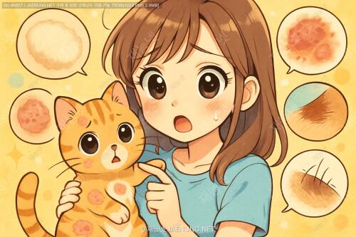 🐱 고양이 피부병 종류 완전 정복 — 우리 냥이 피부, 이렇게 아팠던 거야?!
