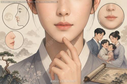 인중 관상의 숨겨진 의미:인중 길이·깊이·형태로 읽는 수명운과 자녀운의 모든 것