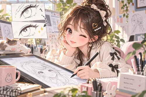 ✏️ 선화를 깔끔하게 그리는 손떨림 보정의 원리와 활용법