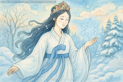 ❄️ 눈의 신령: 설신과 겨울정취 ⛄