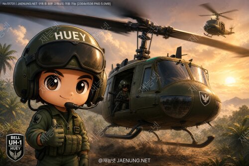 🚁 벨 UH-1 휴이(Huey) — 베트남전 영화 속 '두두두두' 로터음의 전설, 그 탄생부터 현재까지