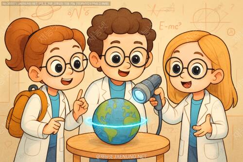 지구를 스캔하는 물리학자들의 수다 🌍
