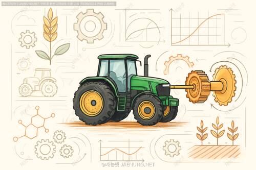 트랙터 PTO 동력전달 효율 최적화: 농업 생산성의 핵심 열쇠 🚜