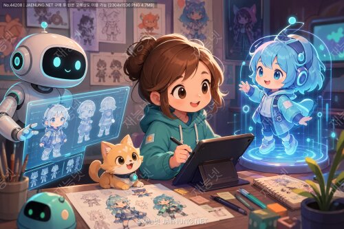 🎨 캐릭터 디자인의 미래와 AI 기술의 영향