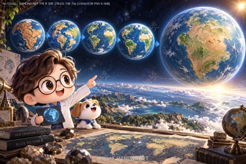 🌍 2억 5천만 년 뒤 지구는 다시 하나의 대륙이 된다? 초대륙 판게아 울티마와 대륙 이동의 미래 시나리오