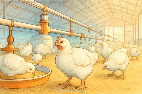 가장 빨리 성장한 육계의 사육방법 🐔
