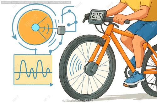 🚴‍♂️ 자전거 속도계는 어떻게 바퀴 회전을 감지할까? - 생활 속 숨은 공학 원리