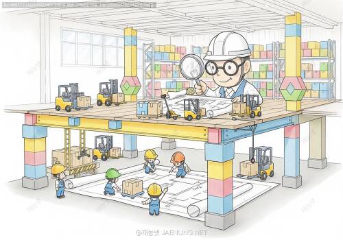 🏗️ 물류 창고의 바닥 구조 설계 및 하중 분석