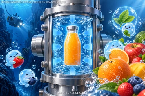 마리아나 해구보다 다섯 배 깊은 압력으로 주스를 지킨다— 고압 처리(HPP) 비가열 살균과 영양소 보존의 모든 것