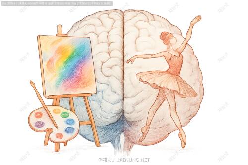 🎨 시각 예술 vs 공연 예술