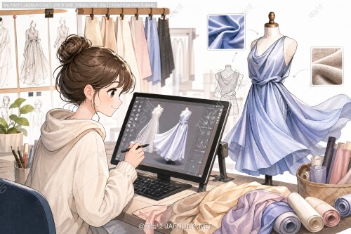 옷감 시뮬레이션을 통한 사실적인 의상 모델링 🧵👗✨