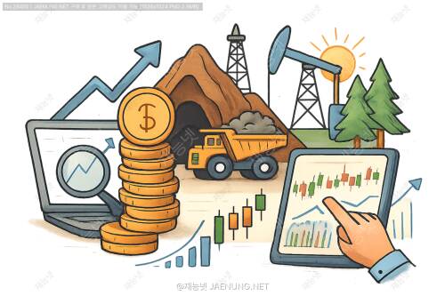 천연자원 주식 투자의 모든 것: 광산, 에너지, 임업 기업 분석 완벽 가이드 🌍💰