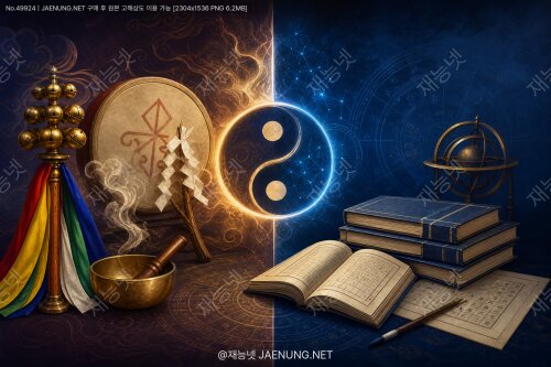 무속인과 역술인의 차이: 신기(神氣)로 보는 것과 학문으로 보는 것