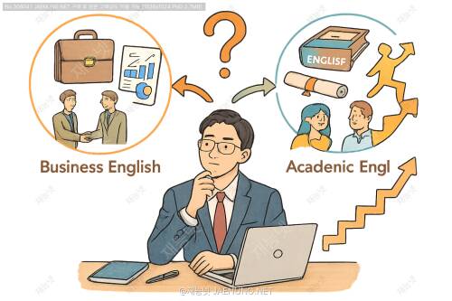 비즈니스 영어 vs 학술 영어, 커리어 발전에 어떤 게 더 도움될까? 💼🎓