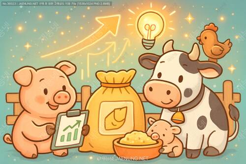 가축 사양관리 최적화를 통한 사료효율 개선 기술, 친구처럼 쉽게 풀어보기 🐄🐖🐓