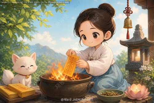 🔥 부적 처분하는 법 완전 정복오래된 부적·효과가 끝난 부적을 올바르게 태우고 보내는 방법