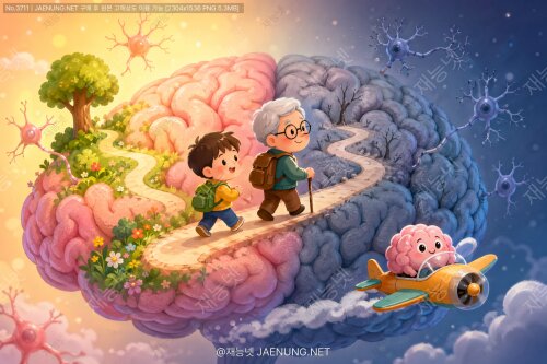 🧠 노화가 뇌에 미치는 영향은? 우리의 두뇌 여행을 떠나볼까?