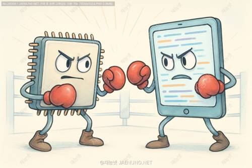 ⚡ 하드웨어 vs 소프트웨어 대결 ⚡