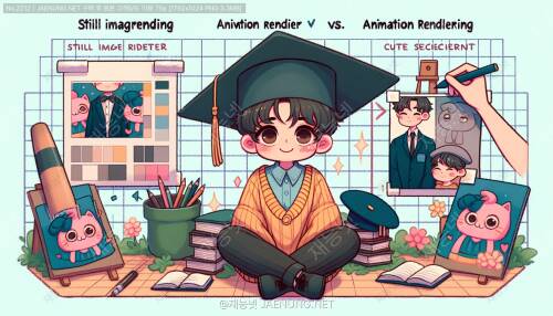 스틸 이미지 렌더링 vs 애니메이션 렌더링: 렌더팜, 어느 쪽이 더 효율적? 🖼️