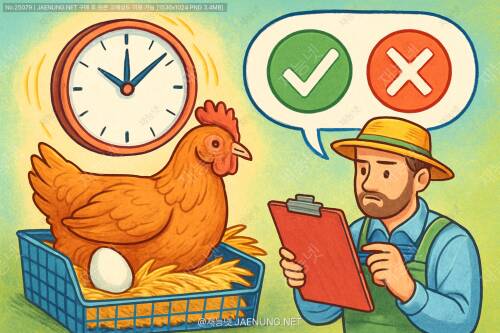 🐔 산란계 노계 도태시기, 어떻게 결정할까? 🐔