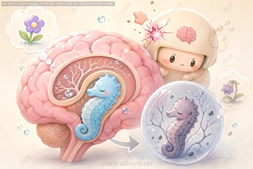 해마 위축과 외상성 뇌손상: 기억 장애의 신경학적 기반 🧠🔬