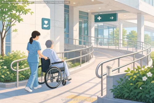 병원 내 통로 경사로의 안전 기준과 설계 원칙 — 환자와 보호자를 지키는 건축의 디테일