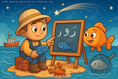🐟 아랍어로 배우는 수산업과 해양 자원의 세계: 바다와 언어의 만남