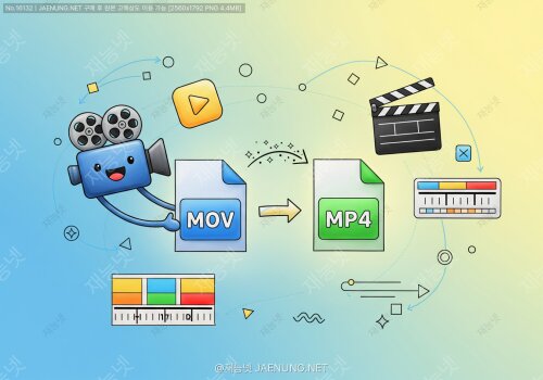 비디오 포맷 변환의 모든 것: MOV에서 MP4로 쉽게 전환하는 완벽 가이드 2025 🎬