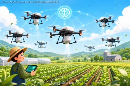 🚁 드론 떼의 군집지능으로 진화하는 스마트 농업 방제 기술