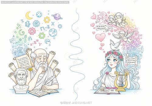 📜 철학시 VS 연애시