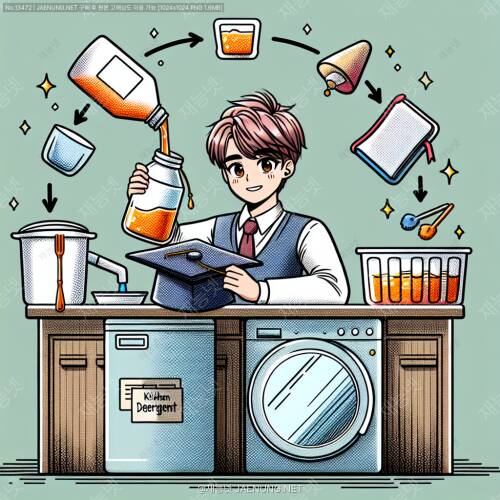 🧼 주방 기름때 제거를 위한 친환경 세정제 대작전! 🧽