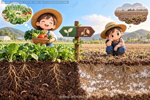 🌱 연작 vs 휴작, 토양 염류집적도로 갈리는 농사의 운명 🧪