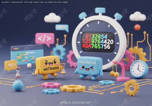 ⏱️ 자바스크립트 타이머 완전정복: setTimeout과 setInterval의 모든 것