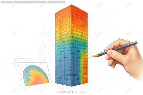🏢 빌딩의 열응력 분포 분석