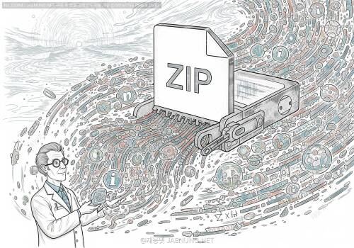 ZIP 파일의 비밀, 물리학자가 풀었다? 정보 엔트로피와 데이터 압축의 찐관계 파헤치기