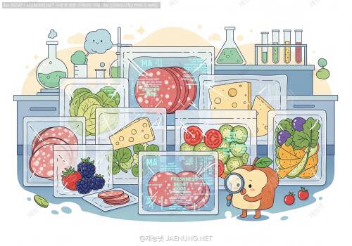 신선함의 비밀코드, MA포장 필름 완벽 가이드 🍎🥩