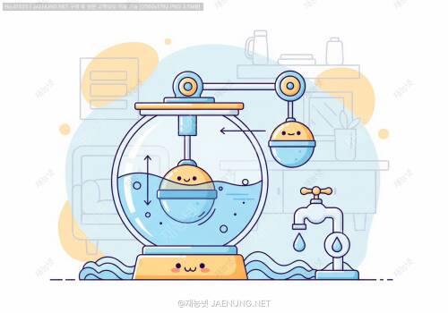 💧 자동 급수기의 부력 센서와 물의 부력을 이용한 물 공급 제어