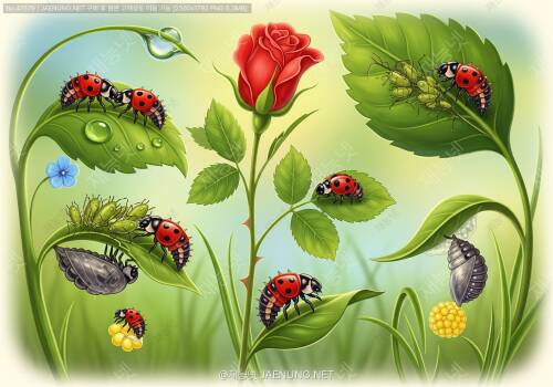 🐞 무당벌레 애벌레의 모든 것!