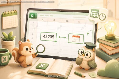엑셀에서 날짜가 숫자로 보이는 이유 🗓️➡️🔢"45292"는 버그가 아니라, 엑셀의 진짜 얼굴이다