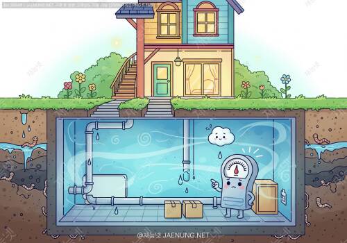 🏠 지하층이 여름에 더 습한 이유