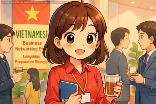 베트남 비즈니스 네트워킹 이벤트: 언어 준비 전략 🇻🇳🗣️