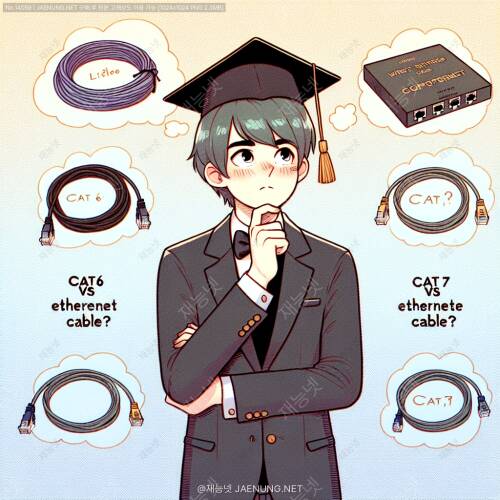 📶 Cat6 vs Cat7 이더넷 케이블: 유선 네트워크, 어디까지 업그레이드해야 할까? 🤔