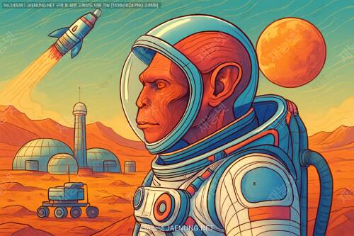 화성 거주 인간은 어떻게 지구와 다르게 진화할까? 🚀👽